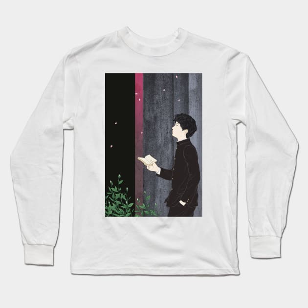 Sakura Long Sleeve T-Shirt by saitmy